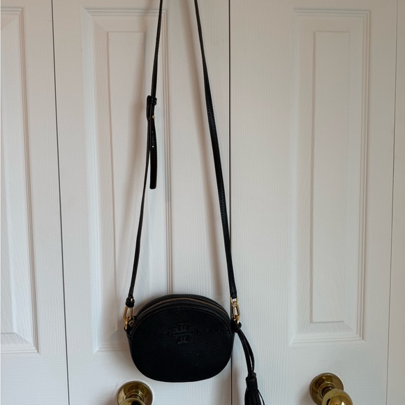 Tory Burch Black Crossbody Bag with Gold Hardware - Picture 2 of 3